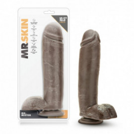 Dr. Skin - Mr. Mister 10.5in Dildo Choc