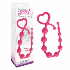 Gossip Hearts N Studs Magenta