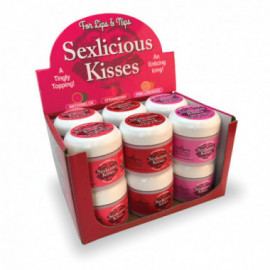 Sexlicious Kisses Display of 12