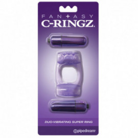 FCR - Duo-Vibrating Super Ring Purple