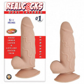 Realcocks Dual Layered No.1 5.5in Flesh