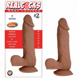 Realcocks Dual Layered No.2 7in Brown