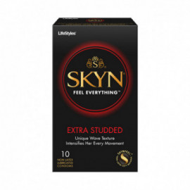 Lifestyles Skyn Extra Studded 10pk