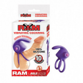 Ram Vibrating Cockring Purple