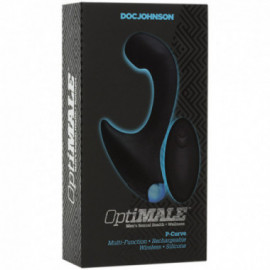 OptiMALE Vibe P-Massager Wireless RC Bk