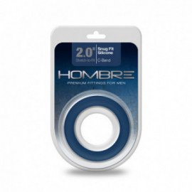 Hombre Snug-Fit Silicone C-Band Navy