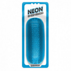 Neon EZ Grip Stroker Blue