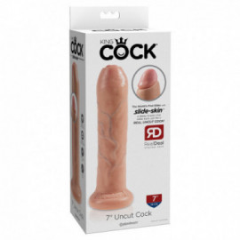 King Cock 7in Uncut Flesh