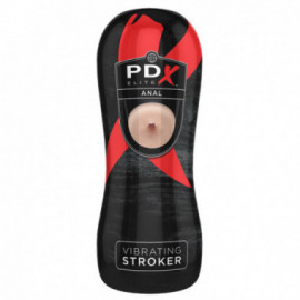 PDX ELITE Vibrating Stroker Anal