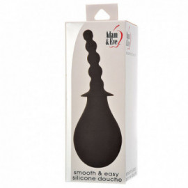 A&E Smooth & Easy Silicone Douche Black