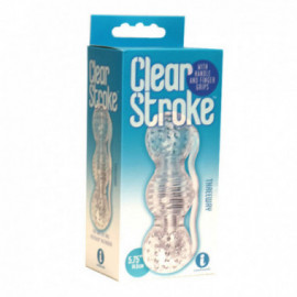 The 9's Clear Stroke 3 way Masturbator