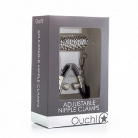 Ouch! Adjustable Nipple Clamps - Metal