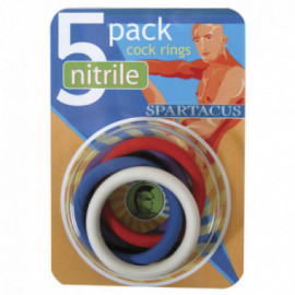 Nitrile C-Ring 1.25in. (5) (Rainbow)