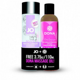 JO Agape Original 4oz&DONA Flirty 3.75oz