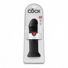 King Cock 11in Cock Black