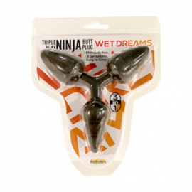 Wet Dreams Triple Play NINJA But Plug Bk