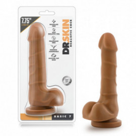 Dr. Skin - Realistic Cock Basic 7 Mocha