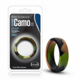 Performance - Sili Camo Cock Ring Green