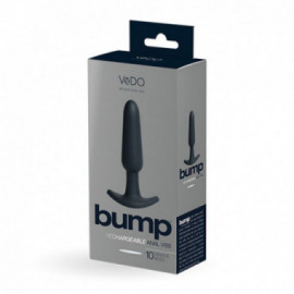 VeDO Bump Rechargeable Anal Vibe Black