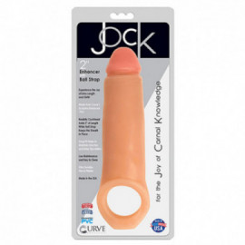 Jock 2in Enhancer W/Ball Strap Vanilla