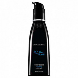 Wicked Aqua Chill Waterbased Lube 4oz