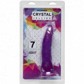 Crystal Jellies 7in Thin Dong Purple