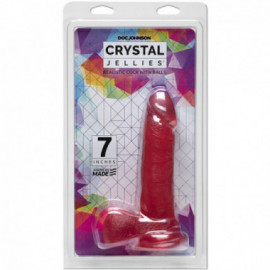 Crystal Jellies 7in Realistic w/Balls Pi