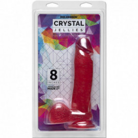 Crystal Jellies 8in Realistic w/Balls Pi