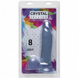 Crystal Jellies 8in Realistic w/Balls Cl