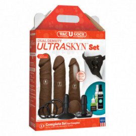 Vac-U-Lock ULTRASKYN Set Chocolate