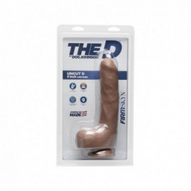 The D Uncut D 9in w/Balls FIRMSKYN Caram