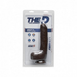 The D Uncut D 9in w/Balls FIRMSKYN Choc