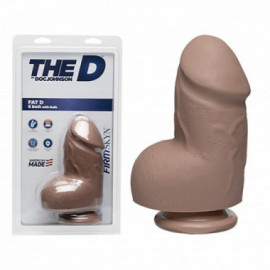 The D Fat D 6in w/Balls FIRMSKYN Caramel