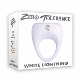 ZT White Lightning Vibrating Cock Ring