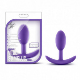 Luxe - Wearable Vibra Slim Plug Sm Purp