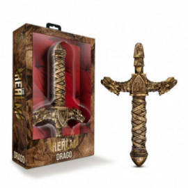 The Realm Drago Sword Handle Bronze