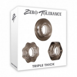 ZT Triple Thick Cock Ring Set of 3