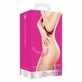 Ouch! Silicone Strapless Strapon - Pink