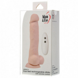 A&E Adam's True Feel Rechargeable Dildo