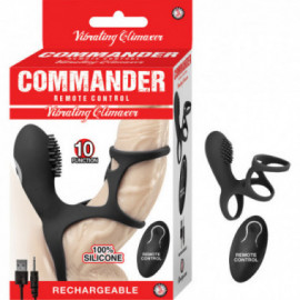 Commander RC Vibrating Climaxer Black