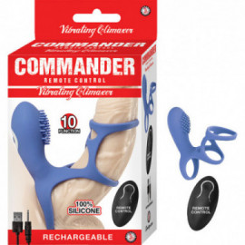 Commander RC Vibrating Climaxer Blue