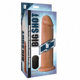 Big Shot Silicone Vibrating Dong Light 9