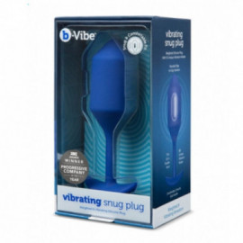 b-Vibe Snug Plug Vibrating XL Navy