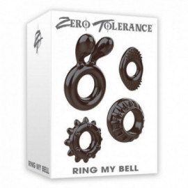 ZT Ring My Bell Cock Ring Set (4/per)