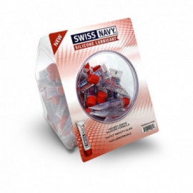 Swiss Navy Silicone 10ml Fishbowl 100ct