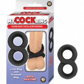 My Cockring Figure 8 Cock&Scrotum Bk