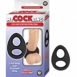 My Cockring Cock&Scrotum Double Ring Bk