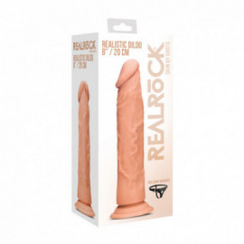 Realrock - 8” Realistic Dildo - Flesh