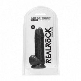 Realrock Ultra 8.5" Silicone Dildo Black