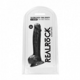 Realrock Ultra - 9” Silicone Dildo Black